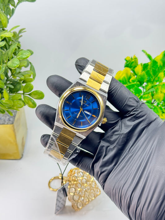 SW-Royal Blue Dial Elegant Watch For Men