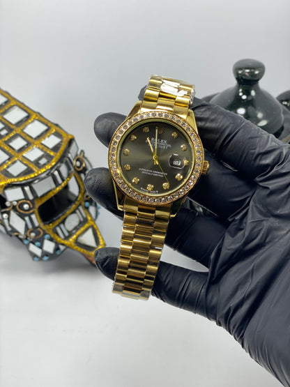 RLX Diamond Dial Gold